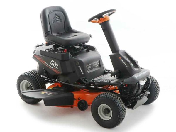 Akku-Aufsitzrasenmäher Yard Force E559 - 56V/50Ah - Fangkorb, Seitenauswurf und Mulchen