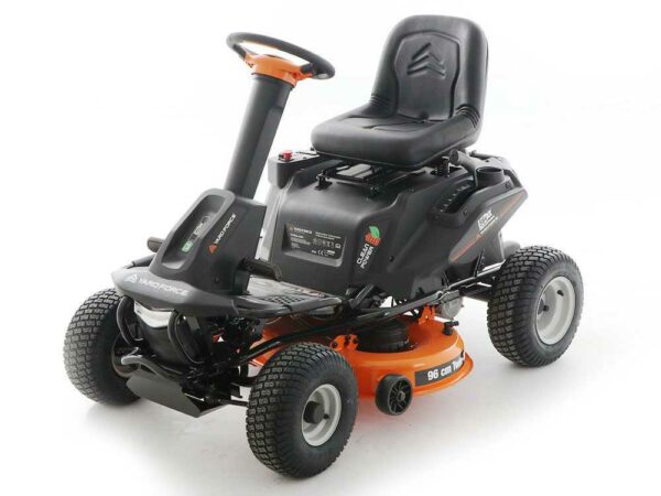Akku-Aufsitzrasenmäher Yard Force E559 - 56V/50Ah - Fangkorb, Seitenauswurf und Mulchen