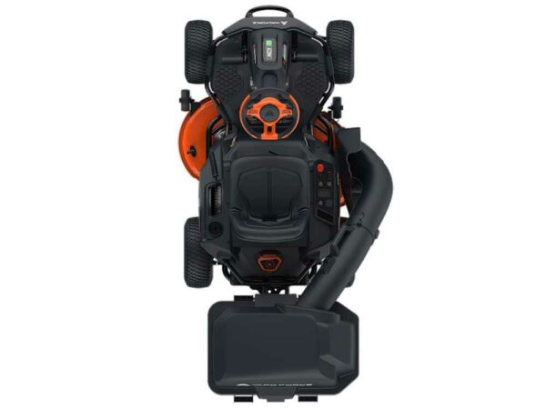 Akku-Aufsitzrasenmäher Yard Force E559 - 56V/50Ah - Fangkorb, Seitenauswurf und Mulchen