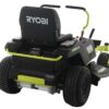 Akku-Nullwendekreismäher Ryobi ZTR480ex - Elektromotor mit Akku 48V/100Ah - Schnittbreite 107cm - 2in1