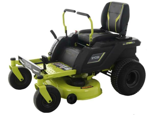 Akku-Nullwendekreismäher Ryobi ZTR480ex - Elektromotor mit Akku 48V/100Ah - Schnittbreite 107cm - 2in1