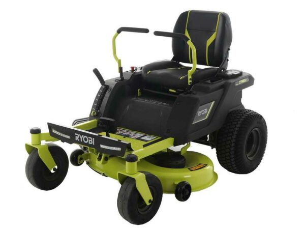 Akku-Nullwendekreismäher Ryobi ZTR480ex - Elektromotor mit Akku 48V/100Ah - Schnittbreite 107cm - 2in1