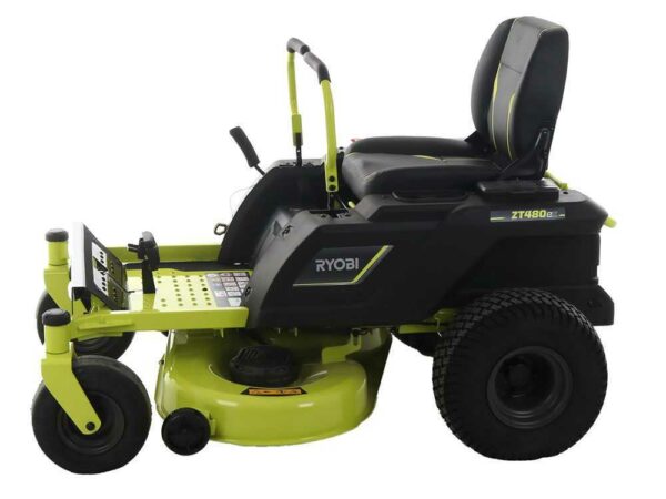 Akku-Nullwendekreismäher Ryobi ZTR480ex - Elektromotor mit Akku 48V/100Ah - Schnittbreite 107cm - 2in1
