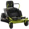 Akku-Nullwendekreismäher Ryobi ZTR480ex - Elektromotor mit Akku 48V/100Ah - Schnittbreite 107cm - 2in1