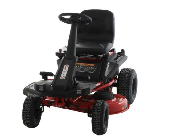 Akku-Rasentraktor GeoTech-Pro Green-Kart 76 -Akkumotor 48V/50 Ah - Seitenauswurf,Mulchen