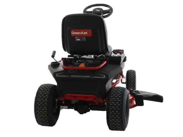 Akku-Rasentraktor GeoTech-Pro Green-Kart 76 -Akkumotor 48V/50 Ah - Seitenauswurf,Mulchen