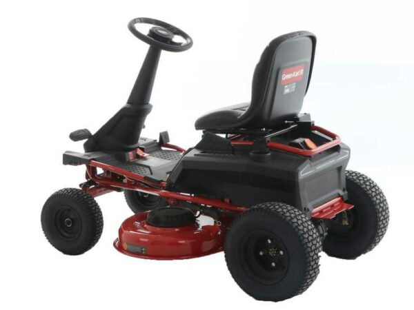 Akku-Rasentraktor GeoTech-Pro Green-Kart 91 - Akkumotor 48V/75 Ah -Seitenauswurf,Mulchen
