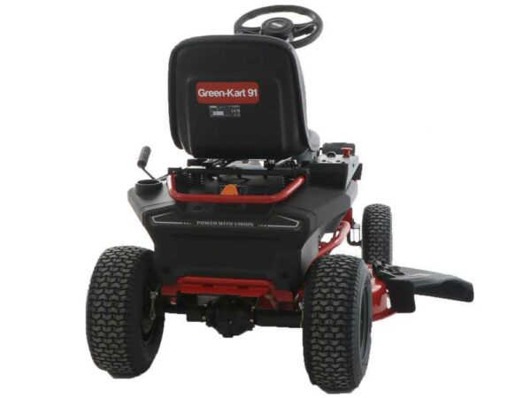 Akku-Rasentraktor GeoTech-Pro Green-Kart 91 - Akkumotor 48V/75 Ah -Seitenauswurf,Mulchen
