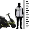 Akku-Rasentraktor Ryobi RM480E - Mulchfunktion- Seitenauswurf - 4x12V Bleiakku