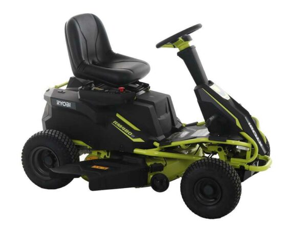Akku-Rasentraktor Ryobi RM480E - Mulchfunktion- Seitenauswurf - 4x12V Bleiakku