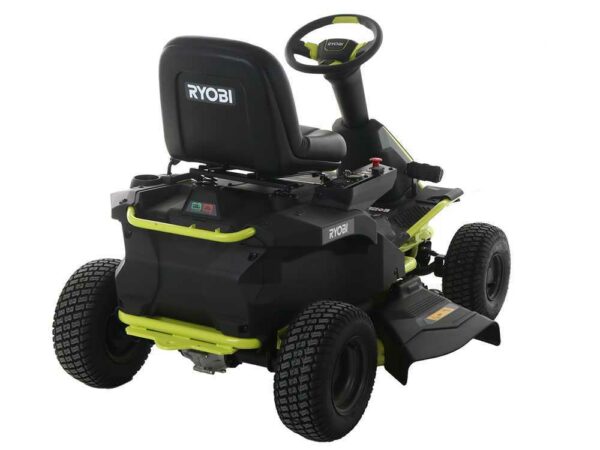 Akku-Rasentraktor Ryobi RM480E - Mulchfunktion- Seitenauswurf - 4x12V Bleiakku