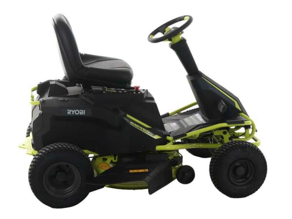 Akku-Rasentraktor Ryobi RM480E - Mulchfunktion- Seitenauswurf - 4x12V Bleiakku