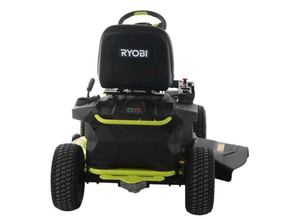 Akku-Rasentraktor Ryobi RM480E - Mulchfunktion- Seitenauswurf - 4x12V Bleiakku
