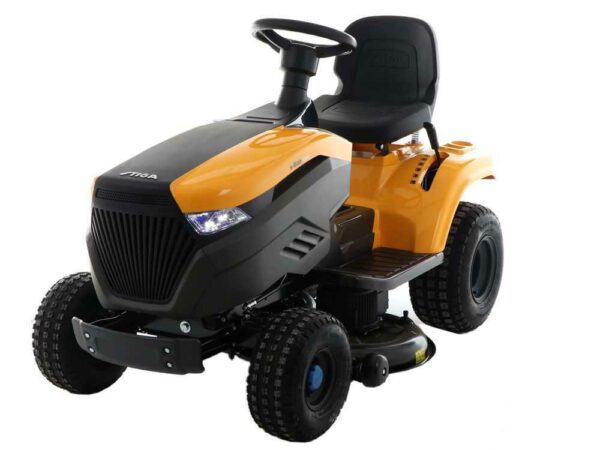 Akku-Rasentraktor Stiga e-Ride S300 - 48V/30Ah Akku-Elektromotor - Mulchschnitt