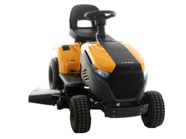 Akku-Rasentraktor Stiga Tornado 7108e - 48V/64Ah Akku-Elektromotor - Seitenauswurf