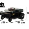 AMBROGIO ZETA R - Mähroboter - mit Ladestation SMART SYSTEM - ohne Begrenzungsdraht
