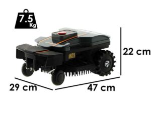 AMBROGIO ZETA R - Mähroboter - mit Ladestation SMART SYSTEM - ohne Begrenzungsdraht
