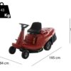 Aufsitzrasenmäher AgriEuro Premium Line Plus 76 H
