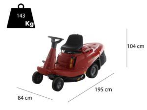 Aufsitzrasenmäher AgriEuro Premium Line Plus 76 H