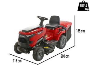 Blue Bird LT C 86M - Rasentraktor mit mechanischem Getriebe - 245-Liter-Fangkorb