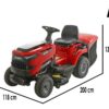 Blue Bird LT C 92H - Rasentraktor mit Hydrostatgetriebe - 245 L Fangkorb