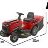Blue Bird LT C102H TWIN - Rasentraktor mit Hydrostatgetriebe - Fangkorb 245 L
