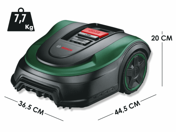 Bosch Indego S+ 500 Roboter-Rasenmäher mit 18-V-Lithium-Akku