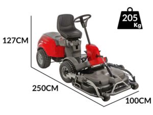 Castelgarden XK 160 HD- Frontmäher- Hydrostatgetriebe - Front Mower
