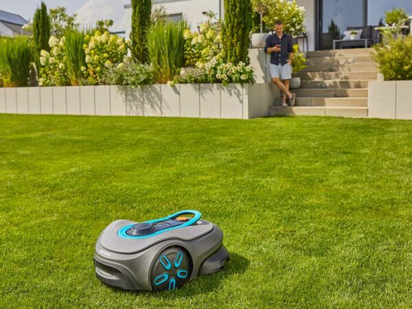 Gardena Smart SILENO Free 800 - Rasenmähroboter - Verwaltung mit Gardena Smart App - Ohne Begrenzung
