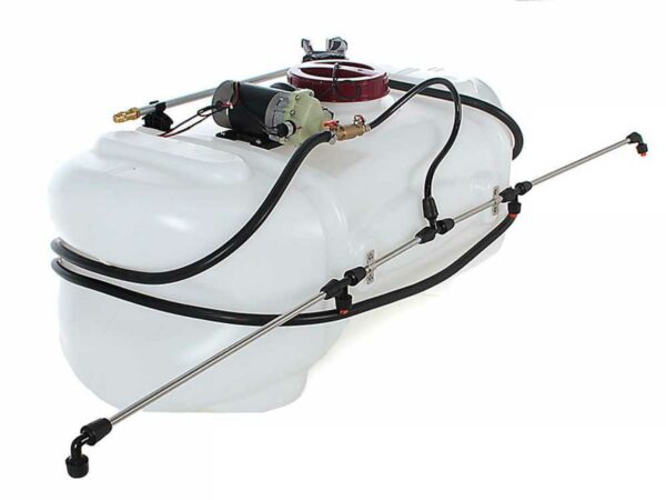 GeoTech CZ100C - Tank für Spritzanwendung für Rasentraktor - Pumpe 12 V - 100 l