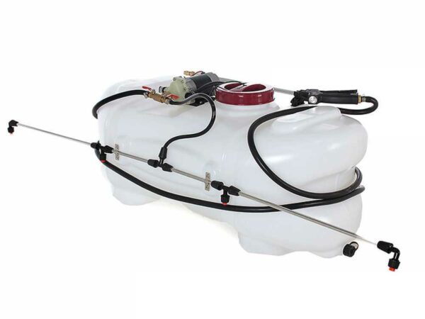 GeoTech CZ100C - Tank für Spritzanwendung für Rasentraktor - Pumpe 12 V - 100 l