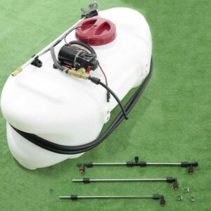 GeoTech CZ100A - Tank für Spritzanwendungen für Rasentraktor - Pumpe 12 V - 100 l
