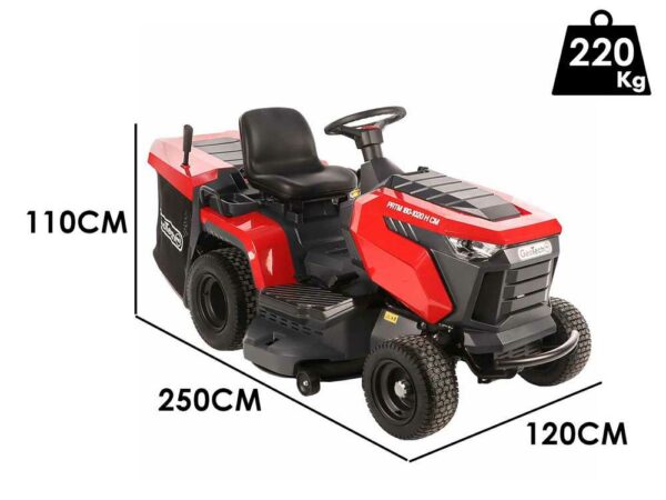 GeoTech-Pro PRTM 180-1020 H-CM - Aufsitzmäher - Hydrostatisches Getriebe - Fangkorb