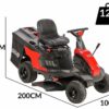 GeoTech-Pro RM 75-660 CSM - Aufsitzrasenmäher mini-rider - 66cm Schnittbreite - E-Starter