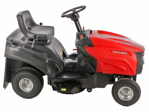 GeoTech-Pro RTM 75-685 S - Rasentraktor - Mechanikgetriebe - Seitenauswurf