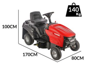 GeoTech-Pro RTM 75-685 S - Rasentraktor - Mechanikgetriebe - Seitenauswurf