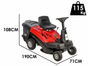 Geotech RM 75-610 C - Minirider Aufsitzmäher - 224ccm Motor mit Elektrostart