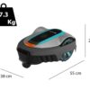 Mähroboter Gardena SILENO city 600 - Bluetooth - Schnittbreite 16 cm