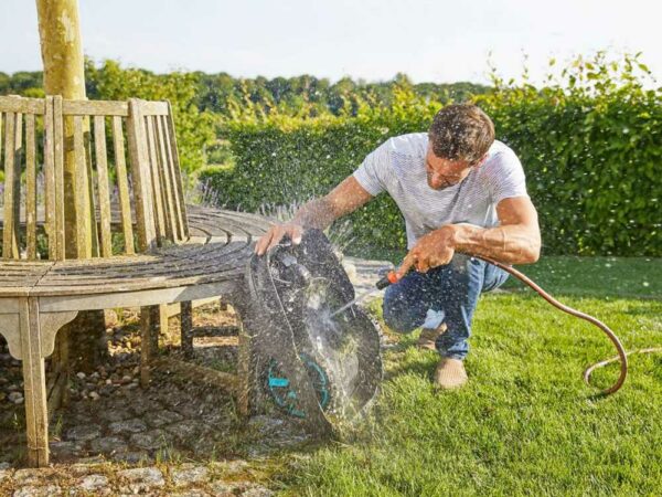 Mähroboter Gardena SILENO life 1250 - mit Begrenzungskabel und Li-Io Akku