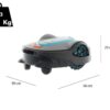 Mähroboter Gardena SILENO life 1500 - empfohlene Fläche 1500 m² - Schnittbreite 22 cm
