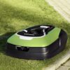 Mähroboter Greenworks OPTIMOW 10 GRL110 - mit Begrenzungskabel