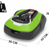 Mähroboter Greenworks OPTIMOW 10 GRL110 - mit Begrenzungskabel