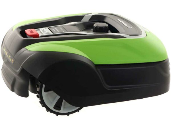 Mähroboter Greenworks OPTIMOW 10 GRL110 - mit Begrenzungskabel