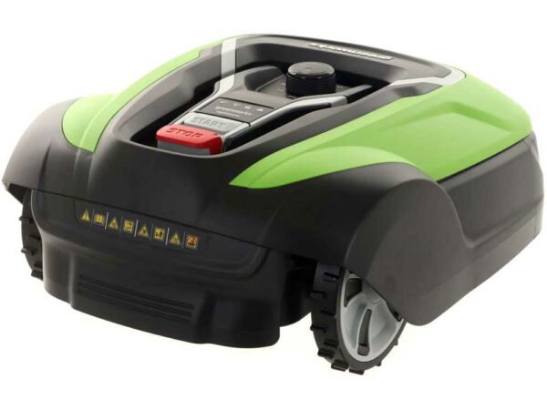 Mähroboter Greenworks OPTIMOW 10 GRL110 - mit Begrenzungskabel
