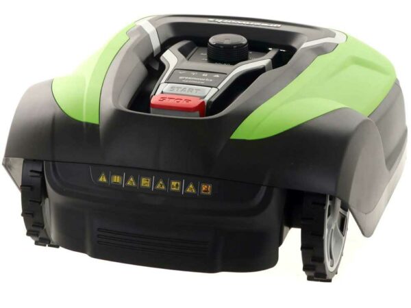 Mähroboter Greenworks OPTIMOW 10 GRL110 - mit Begrenzungskabel