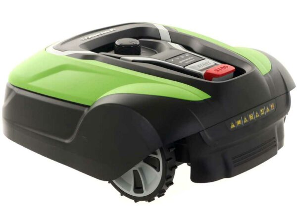 Mähroboter Greenworks OPTIMOW 10 GRL110 - mit Begrenzungskabel
