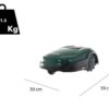 Mähroboter Robomow RK 3000 PRO mit Lithium-Akku 18V - 7.2 Ah