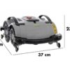 Mähroboter Wiper Blitz XH4 NIKO ohne Begrenzungskabel - Keine Installation notwendig