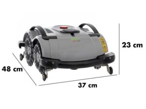 Mähroboter Wiper Blitz XH4 NIKO ohne Begrenzungskabel - Keine Installation notwendig