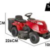 Mountfield MTF 98H - Rasentraktor mit hydrostatischem Getriebe und Fangkorb 240 L